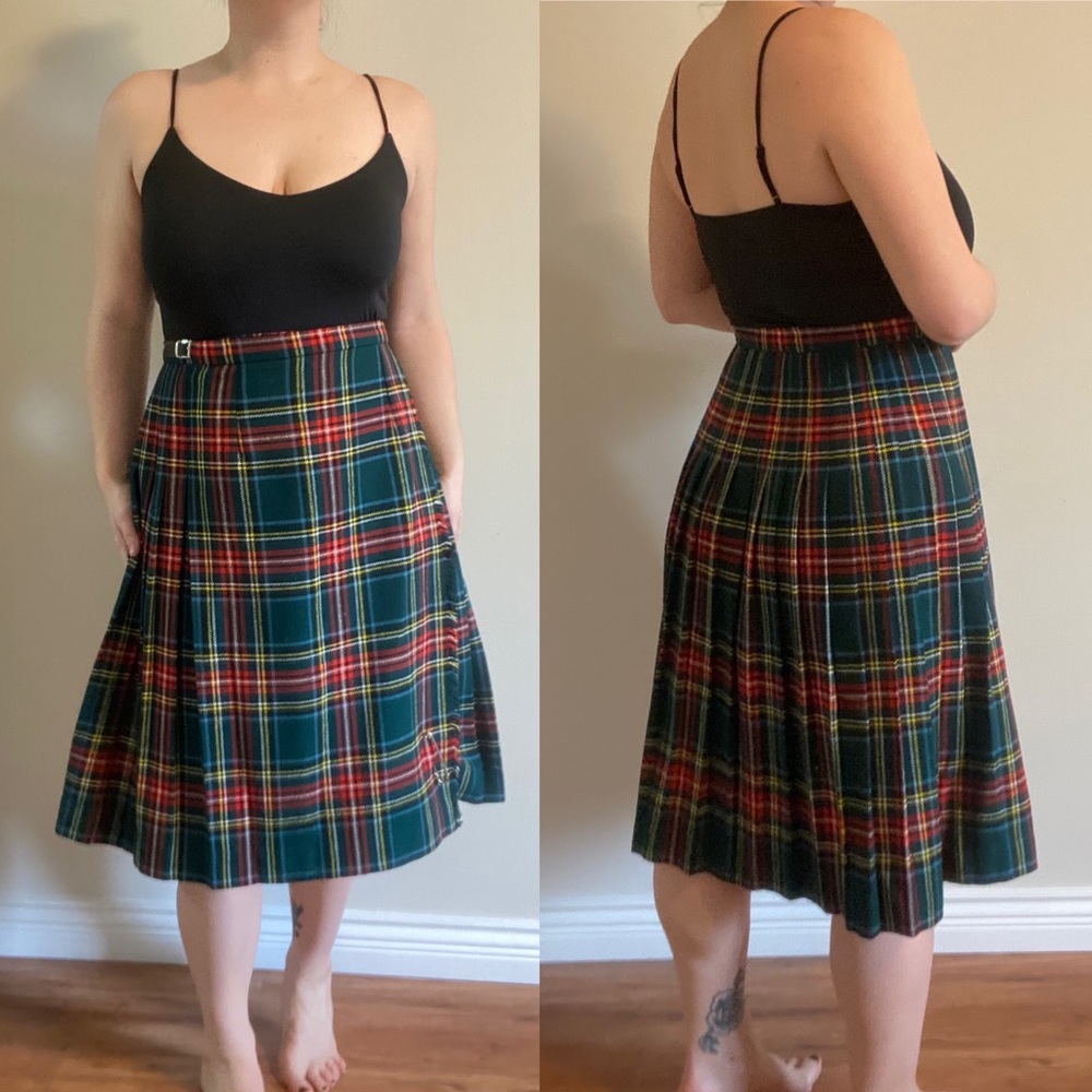 Blarney Woollen Mills Vintage Kilt Made in Ireland